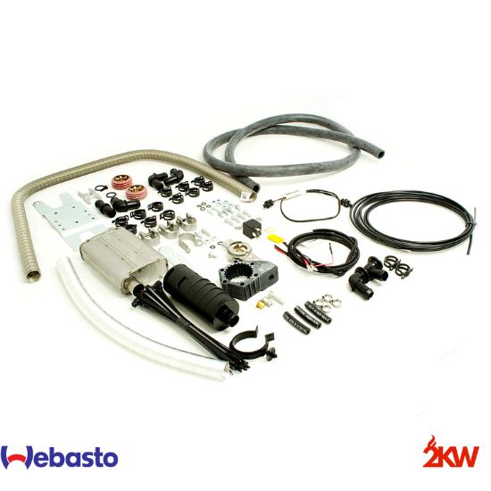 Chauffage à eau Webasto Thermo Top Evo 5+ Diesel 12V / 5kW avec kit d'installation