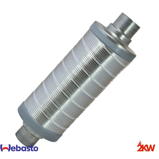 Silencieux et entrée / sortie pour chauffage Webasto 60mm