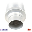 Silencieux et entrée / sortie pour chauffage Webasto 90mm