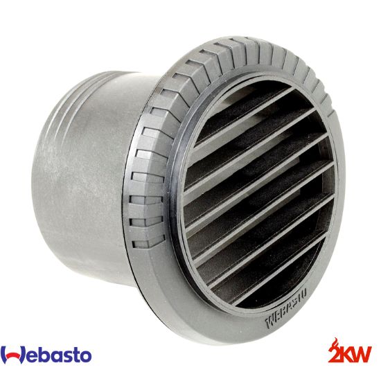 Grille d'aération Webasto ø 80mm orientable à 90°
