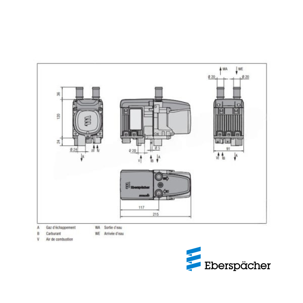 Kit complet Hydronic S3 -D4E