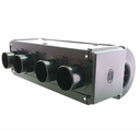 MINOX 12 D - Aérotherme de chaleur à eau avec ventilateur 12 V 11,9 kW 