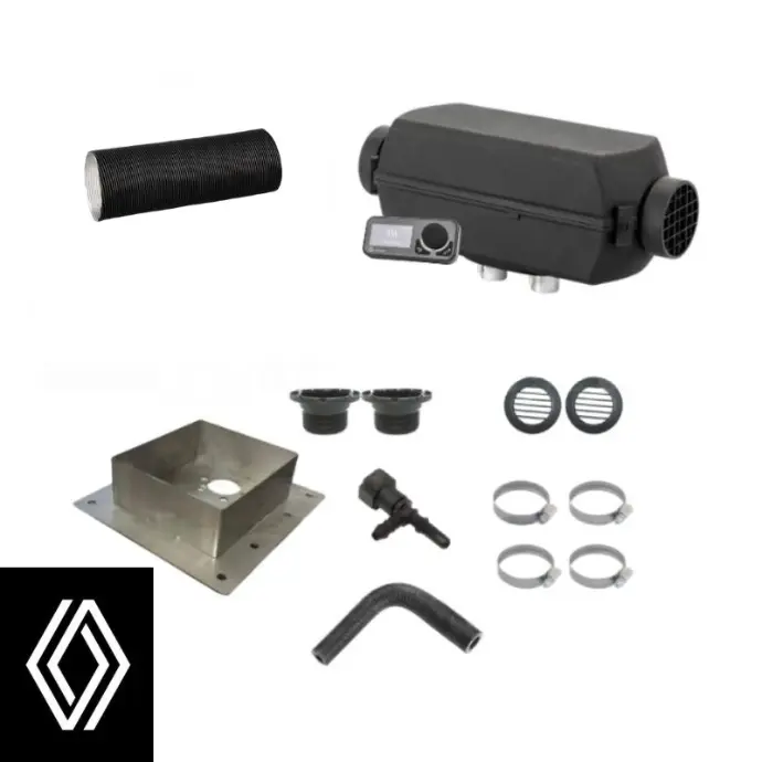 Kit chauffage Renault Trafic de 2016 à 2020 - montage intérieur