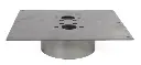 Support de montage au sol 2D/4D base circulaire 5 cm