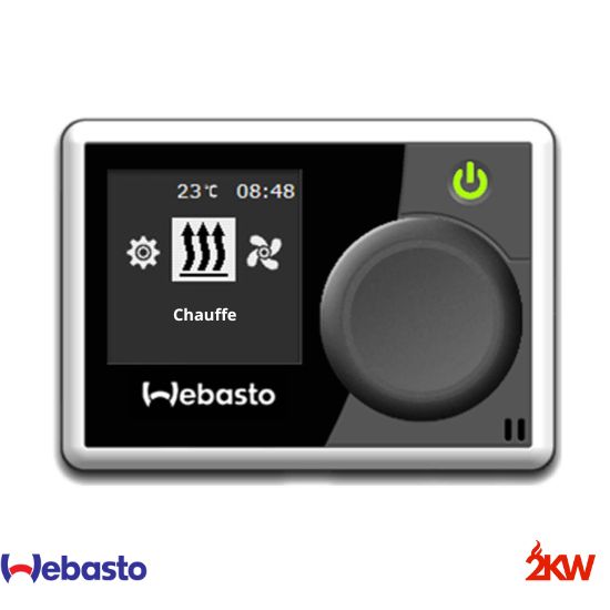 Panneau de commande Webasto SmartControl HD 12/24V