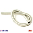 Tuyau flexible ø 22mm en acier inoxydable avec capuchon