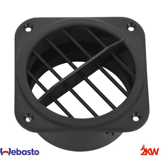 Grille d'aération d'origine ø 90 mm orientable à 45 degrés