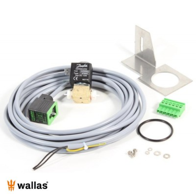 Électrovanne pour chauffage de chalet