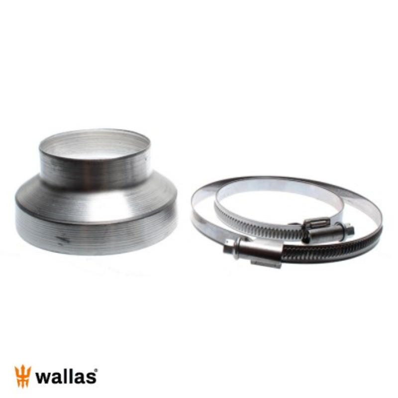 Adaptateur inox 60/75 mm Wallas