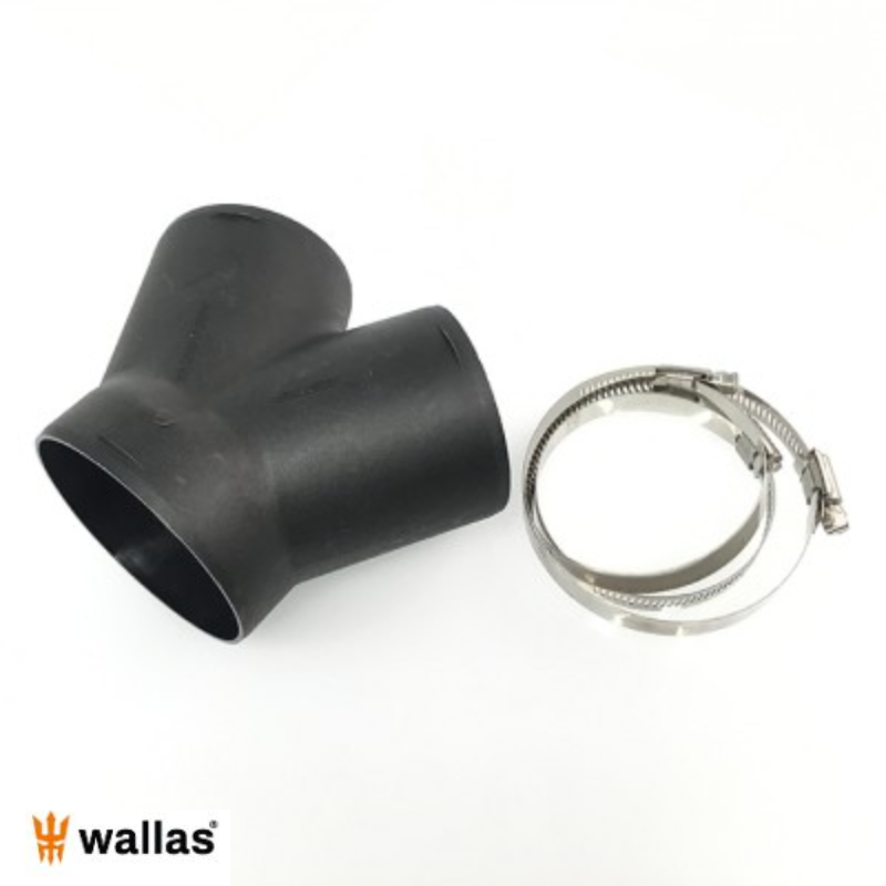 Raccord en Y 90-75-75 mm