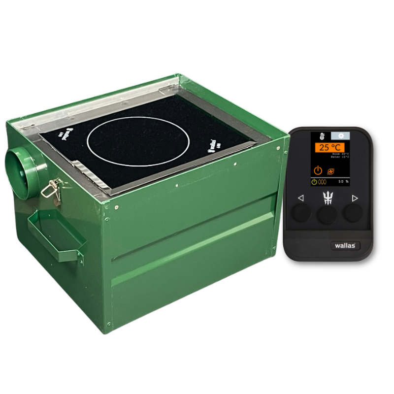 Plaque cuisson portable diesel -1.8 kW | Cuisson autonome en 12V pour véhicules et sites hors réseau