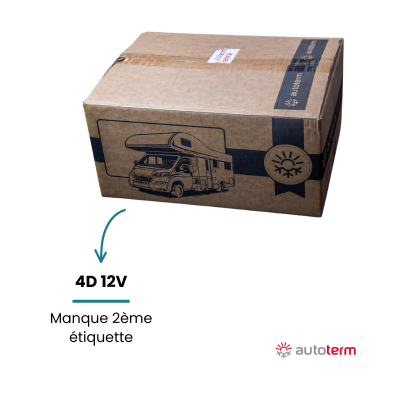 Chauffage diesel Autoterm Air 4D 12V reconditionné – Planar 4D – 40h usage