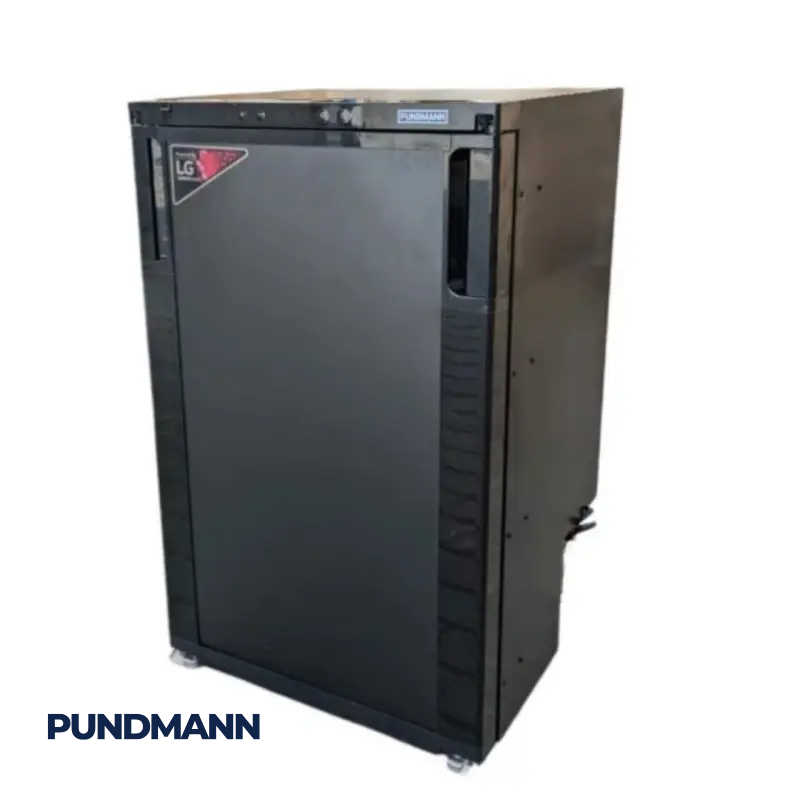 Réfrigérateur à compression encastrable Pundmann 85L pour camping-cars et vans - Double ouverture