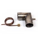 Coude d'échappement évacuation condensats ⌀ 38 mm