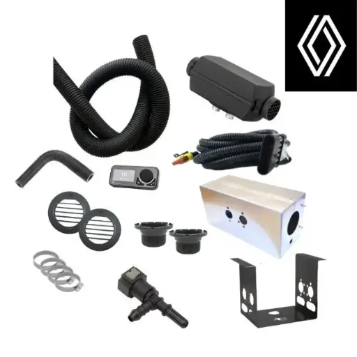 Kit chauffage Renault Trafic - montage extérieur