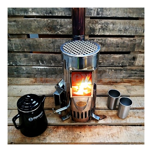 [35493] Poêle diesel "Siberia", 2 kW, système 70 mm 