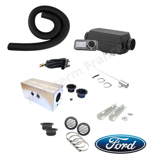 Kit chauffage Ford Transit Custom  - avant 2024 - montage extérieur