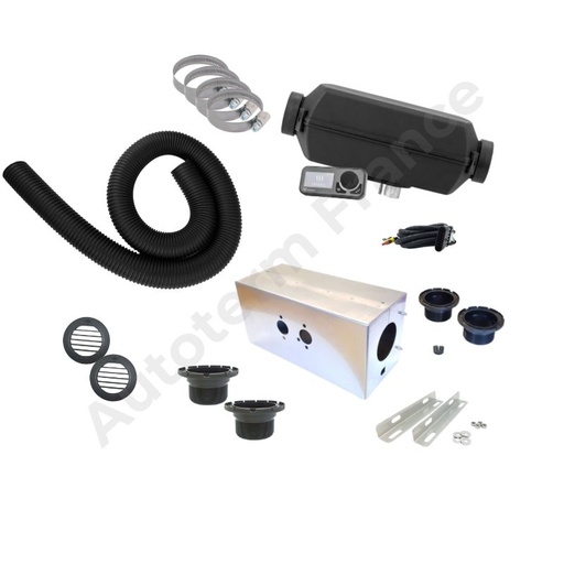 Kit Peugeot Boxer, Fiat Ducato, Citroën jumper, Opel movano L1H1/L2H2 - montage extérieur
