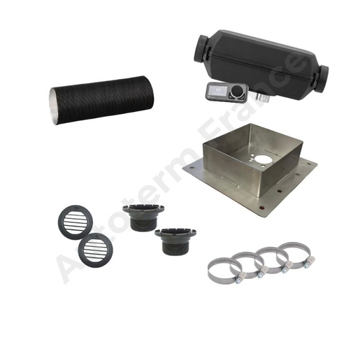 Kit Peugeot Boxer, Fiat Ducato, Citroën jumper, Opel movano L1H1/L2H2 - montage intérieur