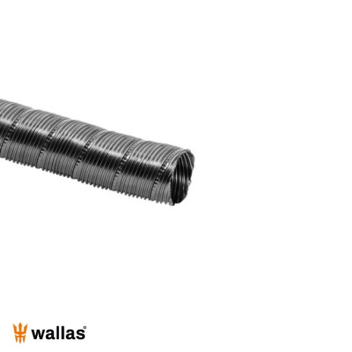 [1028] Tuyau d'échappement en acier inoxydable 28 mm Wallas