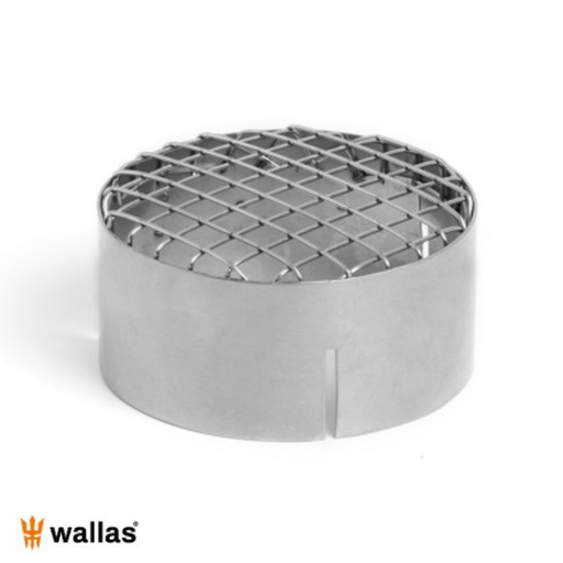 [4413] Grille d’entrée en acier inoxydable ø 75 mm Wallas