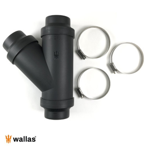 [2413] Raccord en Y 60 mm Wallas