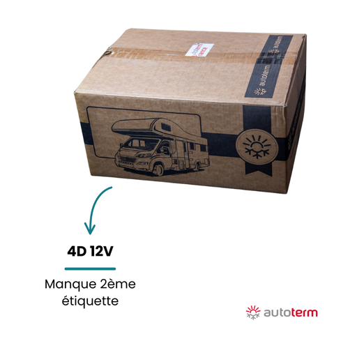 [80961008327] Chauffage diesel Autoterm Air 4D 12V reconditionné – Planar 4D – 40h usage