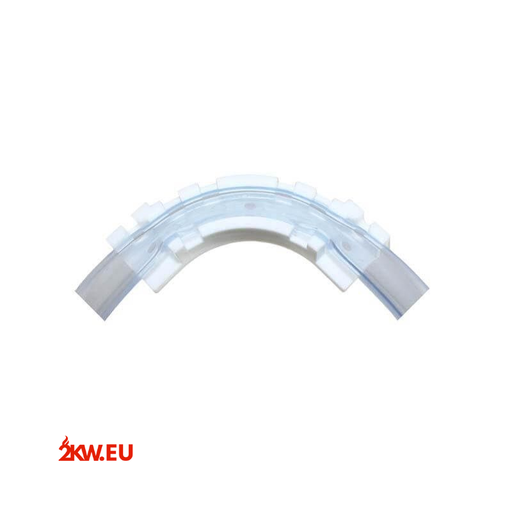 [2402890H] Guide d'angle en plastique - pour tuyau d'eau 10 à 16mm