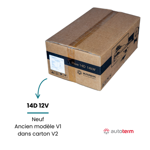 [48160000453] Chauffage Autoterm Flow 14D 12 V – Ancienne version (V1) | Retour client neuf – 0 h de fonctionnement
