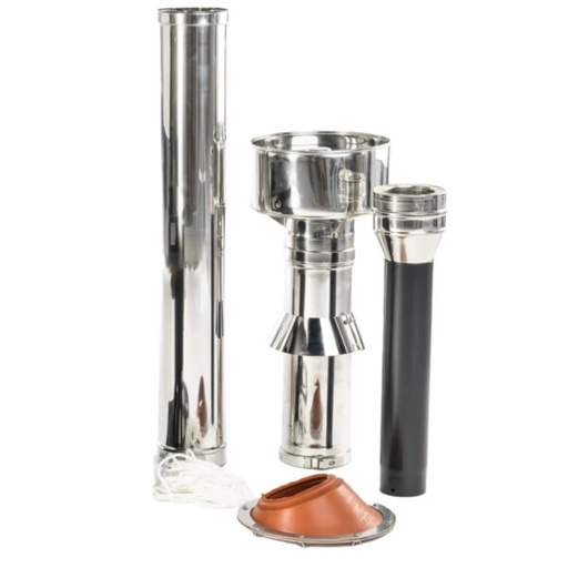 [CTTV] Kit conduit isolé 100 mm pour poêle à bois The Traveller