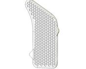 [4000848] Grille frontale AquaHot GEN1 - Argent