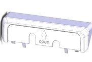 [4000852] Couvercle de boîtier pour la carte électronique Aqua-Hot GEN1 - Gris