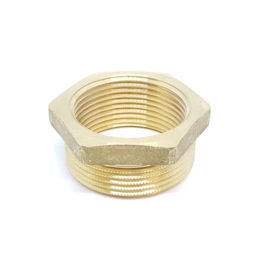 [AT0068] Adaptateur de filetage en laiton 1 1/2'' - 1 1/4''