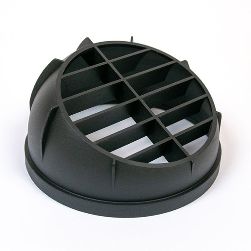 [P9126] Grille d’air semi-circulaire Ø 90 mm